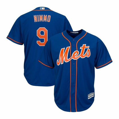 Brandon Nimmo New York Mets Majestic Official Cool Base Player Jersey Royal 2019 Model A16423
