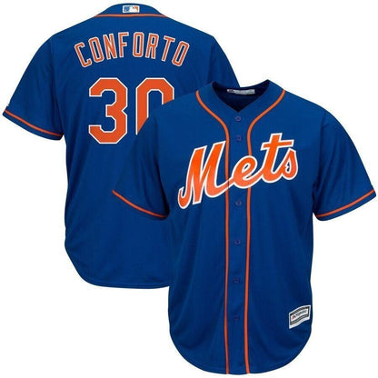 Michael Conforto New York Mets Majestic Alternate Official Cool Base  Player Jersey Royal 2019
