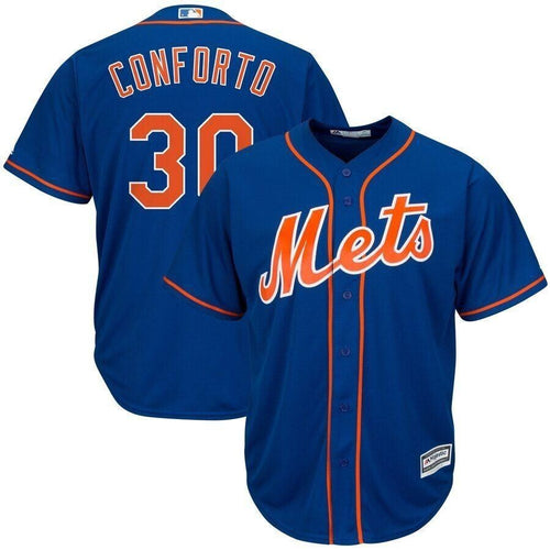 Michael Conforto New York Mets Majestic Alternate Official Cool Base  Player Jersey Royal 2019