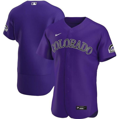 Colorado Rockies 2020 Mlb Personalized Custom Purple Custom Jersey