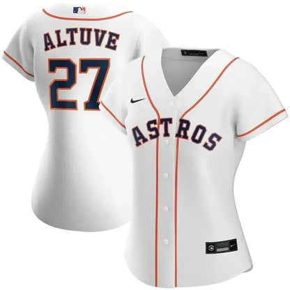 Jose Altuve Houston Astros Nike Replica Replica Replica Women'S Home 2020 Replica Player Jersey – White