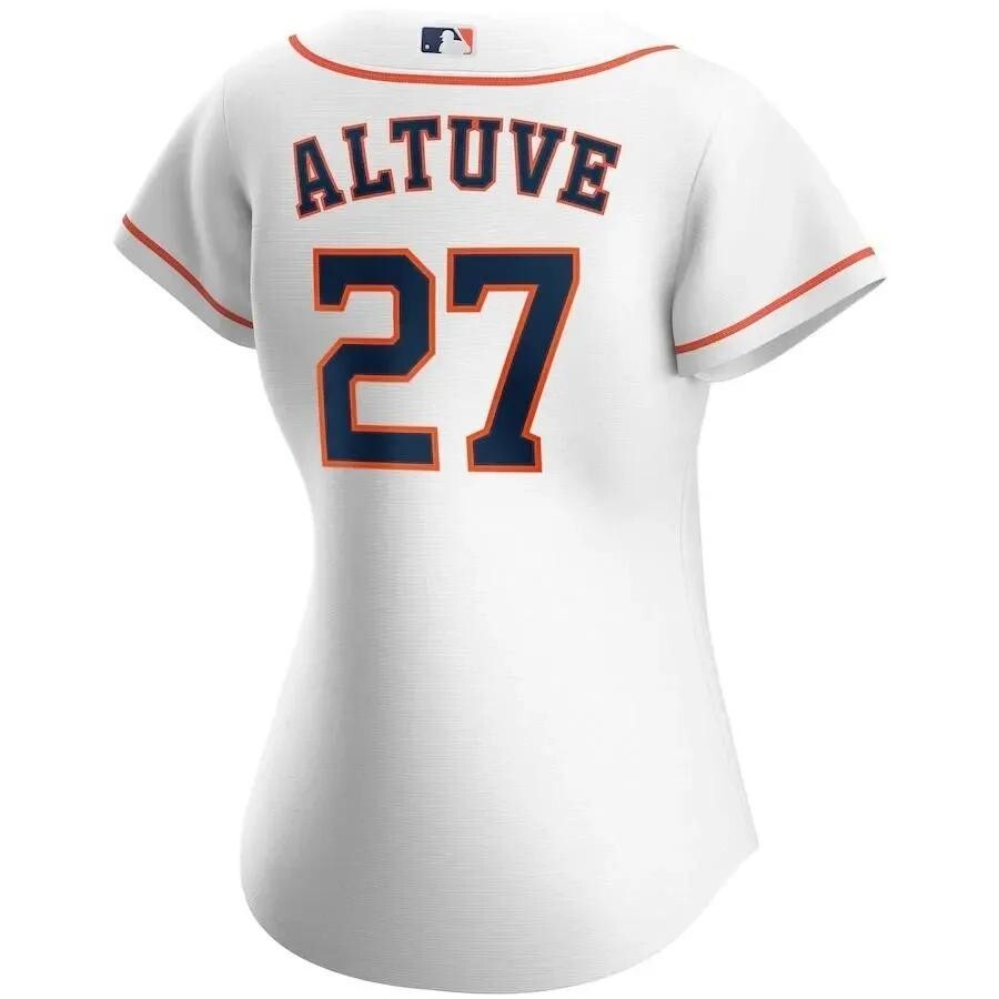 Jose Altuve Houston Astros Nike Replica Replica Replica Women'S Home 2020 Replica Player Jersey – White