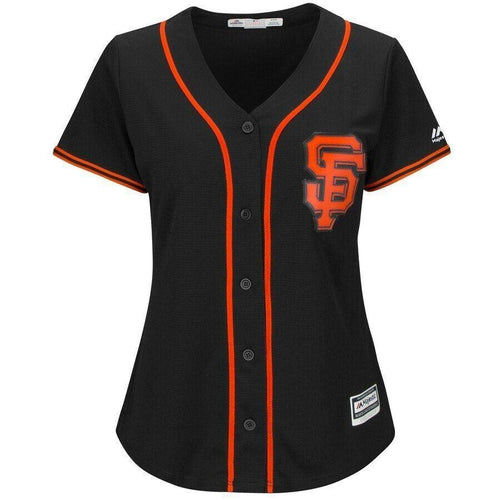 Brandon Crawford San Francisco Giants Majestic Womens Cool Base Player Jersey Black 2019