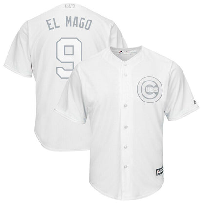 Javier Baez El Mago Chicago Cubs Majestic 2021 Players Weekend Replica Player Jersey Jersey White 2021