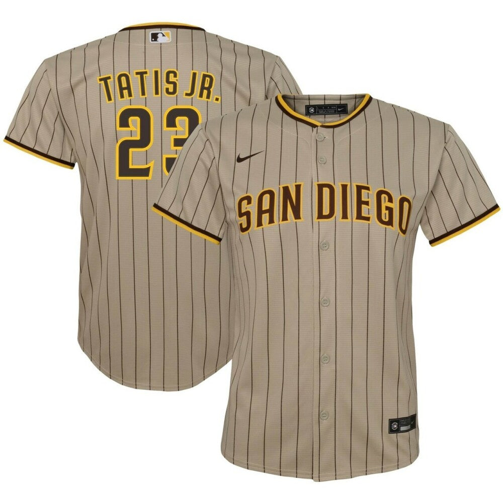 San Diego Padres Fernando Tatis Jr. Sand/Brown Alternate Player Baseball Jersey Mlb Baseball Jersey111