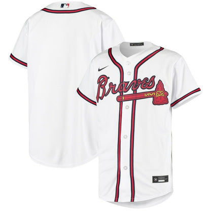 Atlanta Braves White Home Team Baseball Jersey Mlb Baseball Jersey312