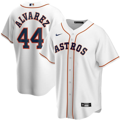 Men'S Houston Astros Yordan Çlvarez White Home Player Baseball Jersey Mlb Baseball Jersey60