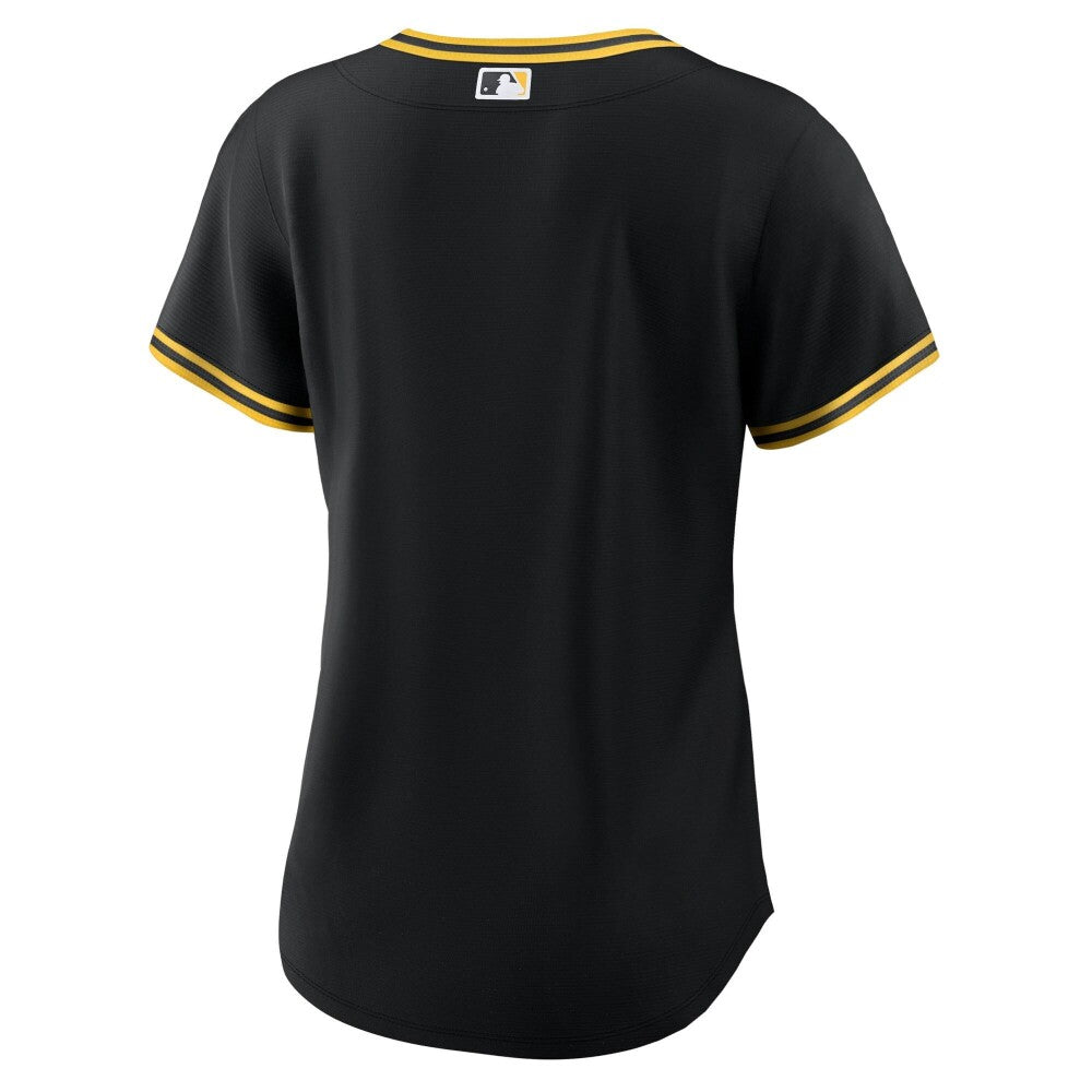 Pittsburgh Pirates Nike Replica Replica Replica Women's Alternate Replica Team Script Jersey - Black